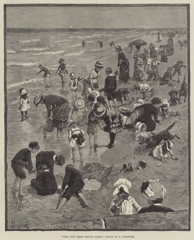 Viens sur ces Sables Jaunes - Amedee Forestier